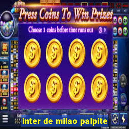 inter de milao palpite